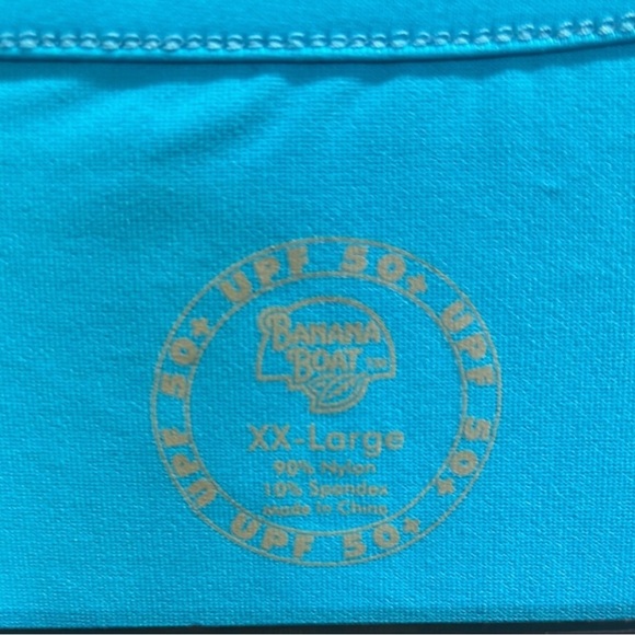 Banana Boat UPF 50+ protection pullover sleeveless 1/4 zip tassel,stretch summer - Picture 13 of 13